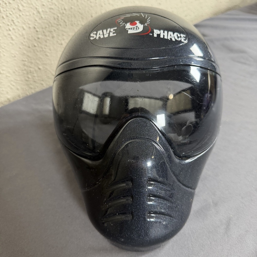 Save Phace Sport Utility Mask Black Face Eye Safety Adult Pre-owned - Picture 1 of 6